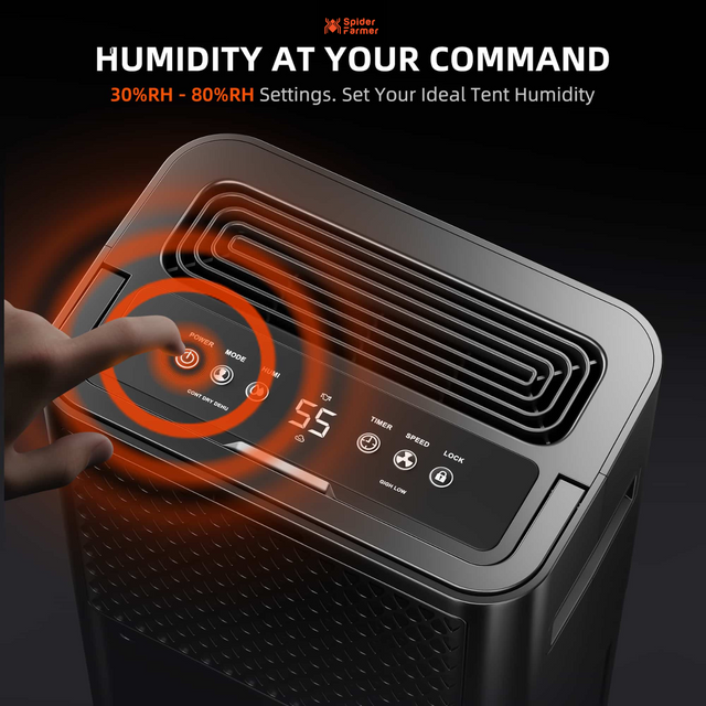 Spider Farmer Compressor Dehumidifier with Smart Control