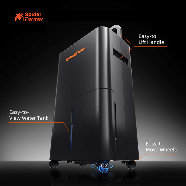 Spider Farmer Compressor Dehumidifier with Smart Control