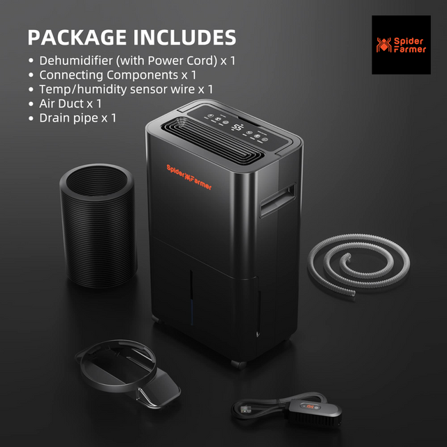 Spider Farmer Compressor Dehumidifier with Smart Control