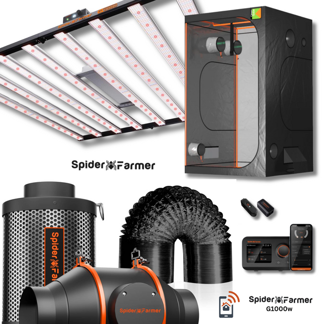 Spider Farmer G1000w Smart Grow Tent Kit