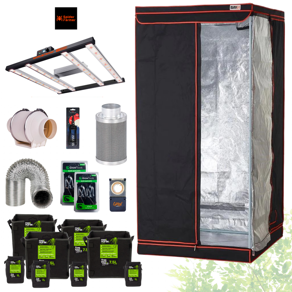 Stealth Pro LED Grow Tent Kit