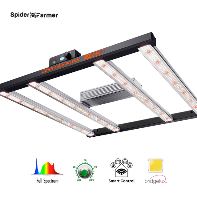 Spider Farmer G3000 SMART LED Grow Light 300w