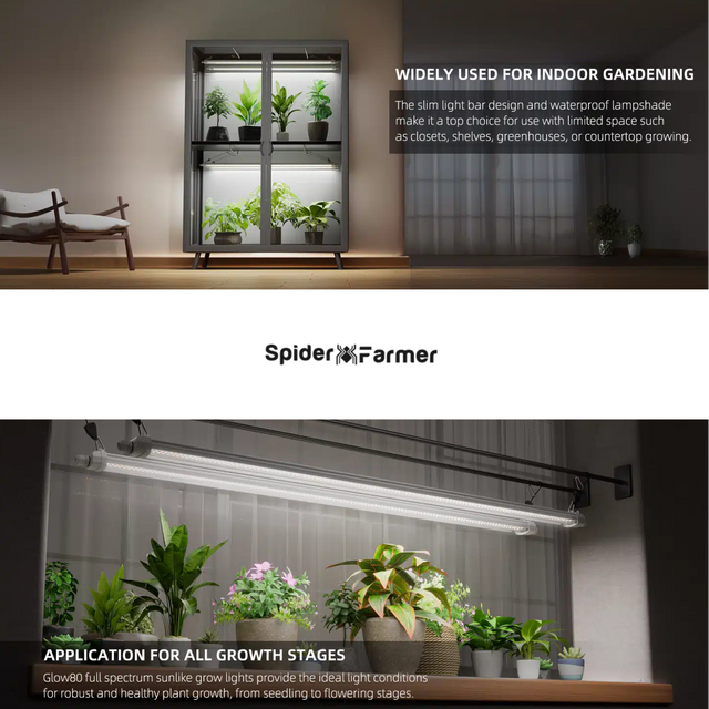 Spider Farmer Glow80 LED Grow Light 