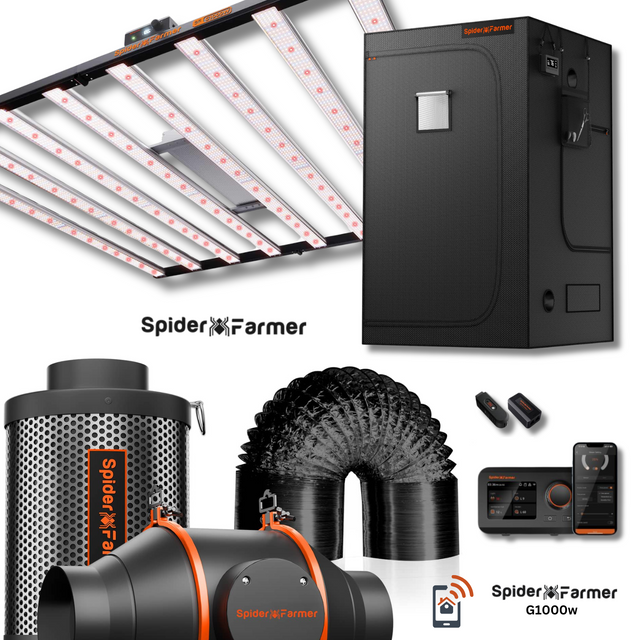 Spider Farmer G1000w Smart Grow Tent Kit