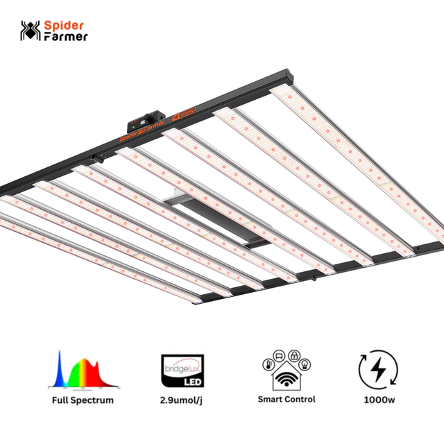 Spider Farmer SE1000w SMART LED Grow Light 1000w