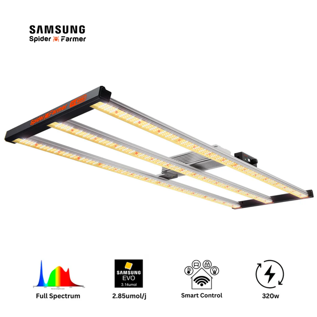 Spider Farmer SE4500 EVO SMART LED Grow Light 320w