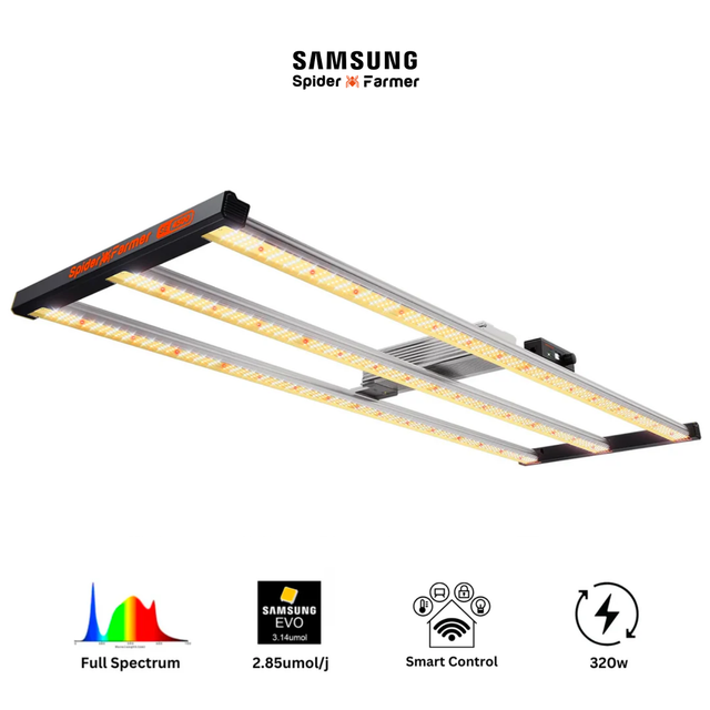 Spider Farmer SE4500 EVO SMART LED Grow Light 320w