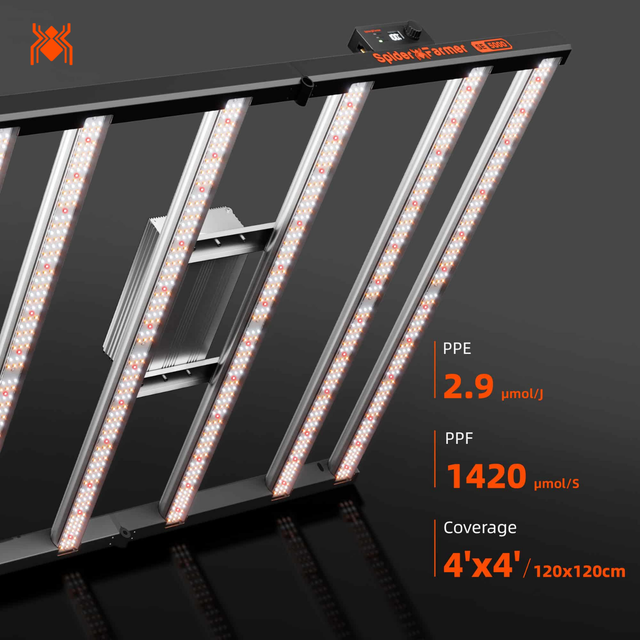 Spider Farmer SE5000 EVO SMART LED Grow Light 480w