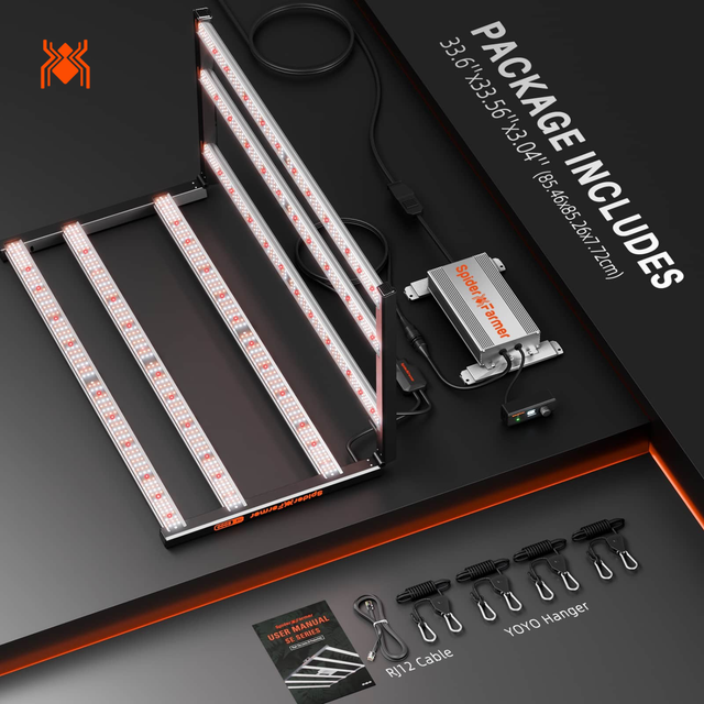 Spider Farmer SE5000 EVO SMART LED Grow Light 480w