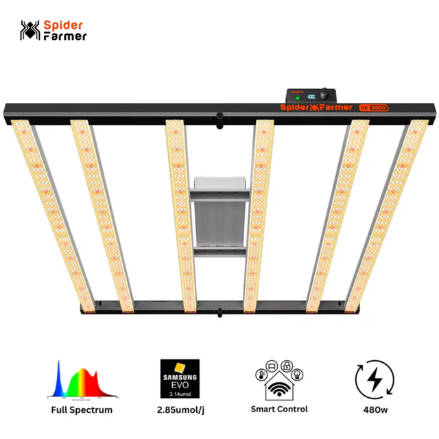 Spider Farmer SE5000 SMART LED Grow Light 480w