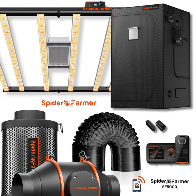 Spider Farmer SE5000 EVO Smart Grow Tent Kit