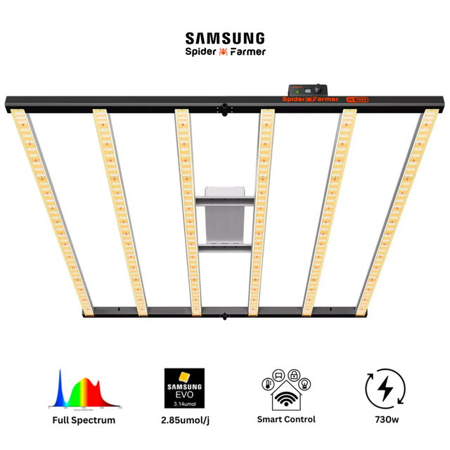 Spider Farmer SE7000 EVO SMART LED Grow Light 730w