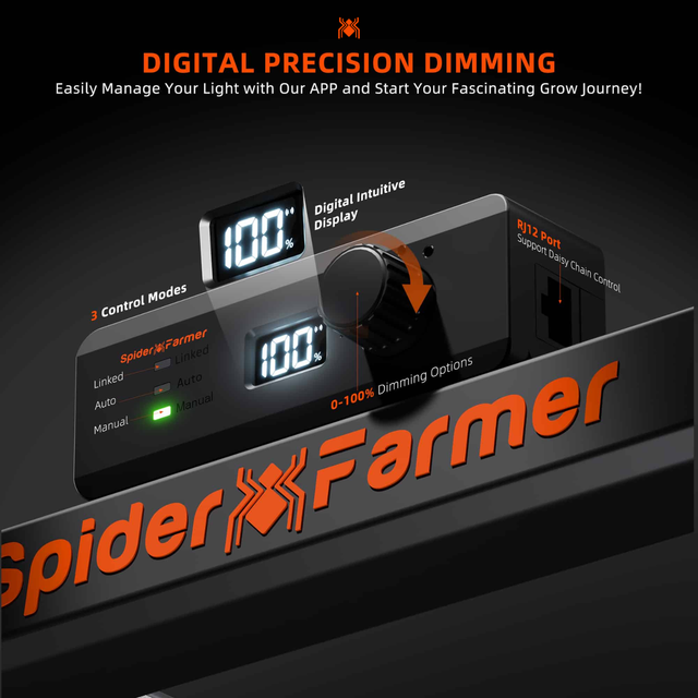 Spider Farmer SE7000 EVO SMART LED Grow Light 730w