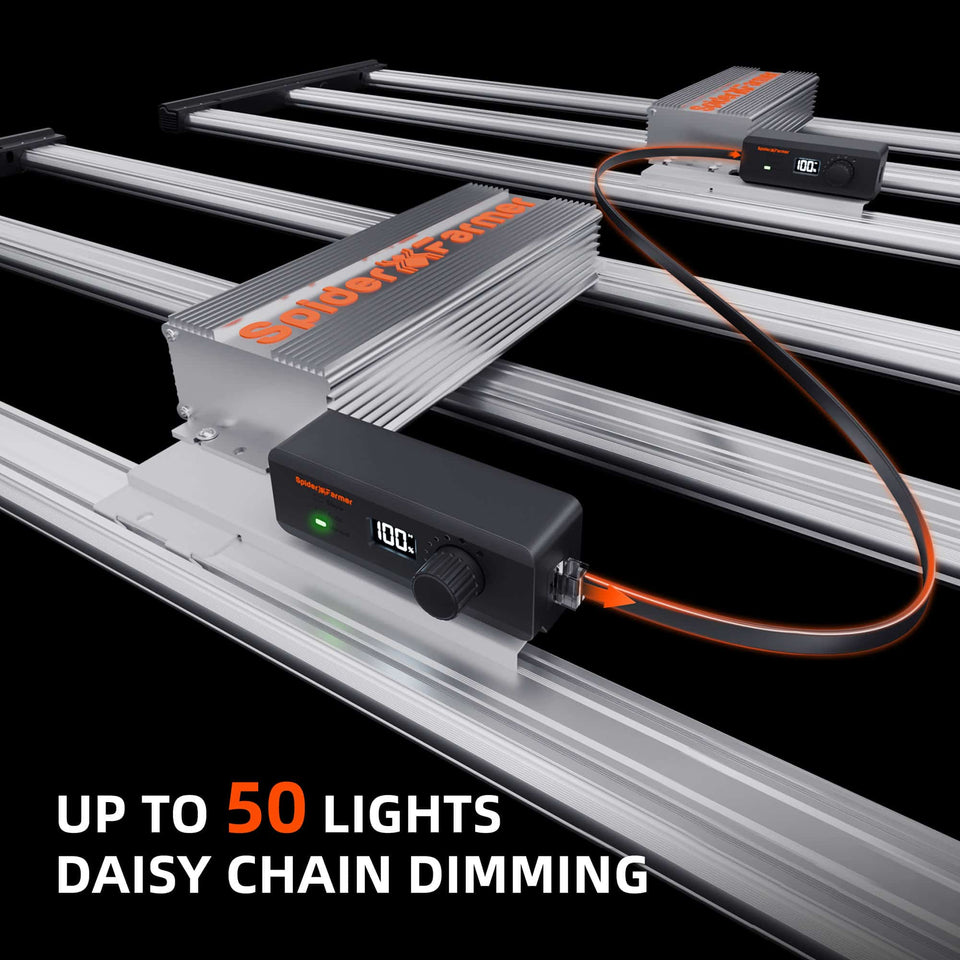 Spider Farmer G4500 LED Grow Light 320w Daisy Chain Ready