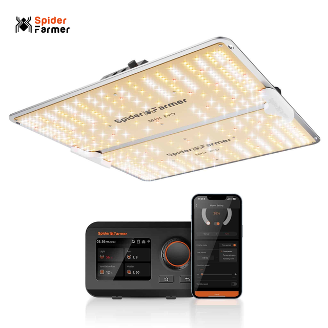 Spider Farmer SF2000 Pro EVO LED Grow Light 200w