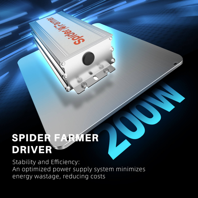 Spider Farmer SF2000 Pro LED Grow Light 200w