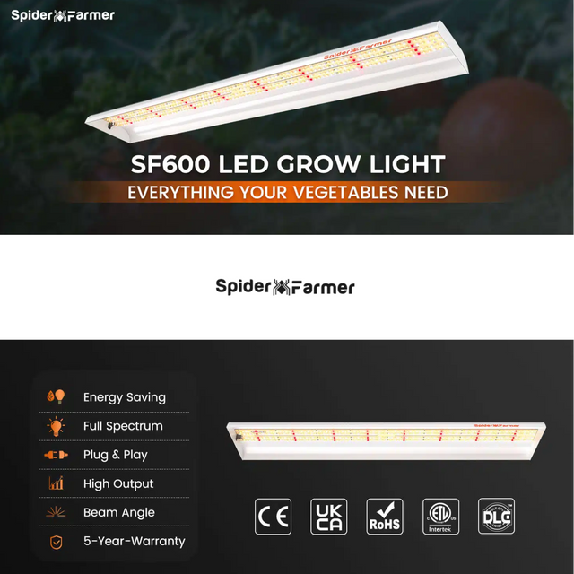 Spider Farmer SF600 LED Grow Light