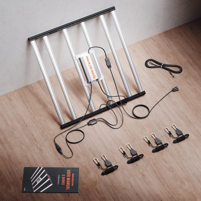 Spider Farmer G5000 Smart Grow Tent Kit Package Contents