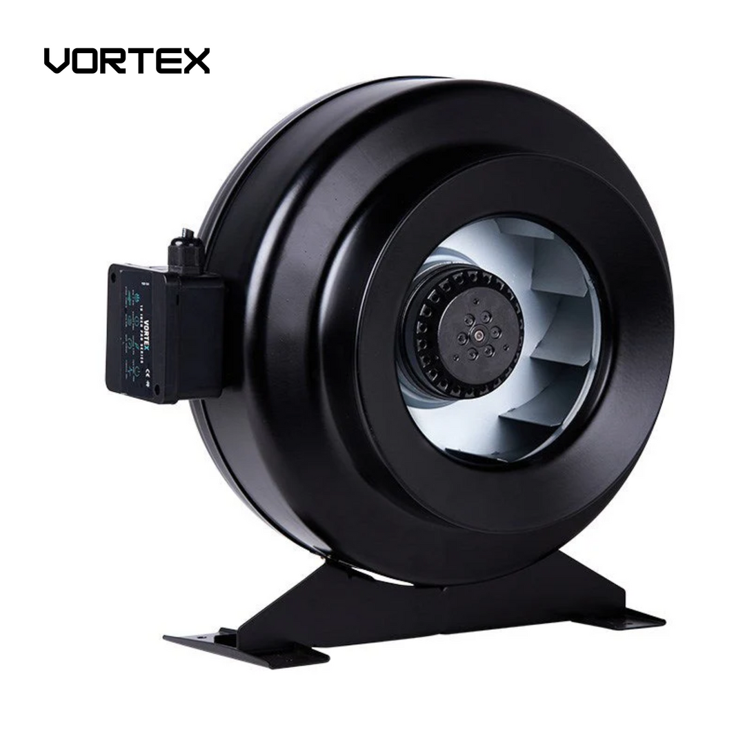 Vortex Inline Fan | Powerful Grow Room Extraction Fan – ledgrowstore.co.uk