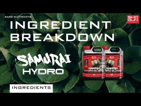 Shogun - Samurai Hydro Bloom A & B