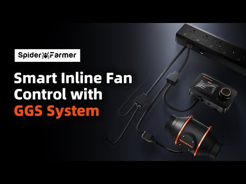 Spider Farmer 6" Inline Fan with GGS Controller