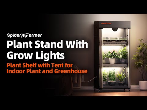 Spider Farmer 6 Tier Professional Plant Stand - 220w