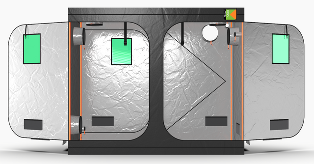 LED Grow Lights - Green Qube Large Grow Tent