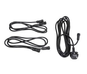 Lumatek 30w UV LED Grow Light Bar Cables