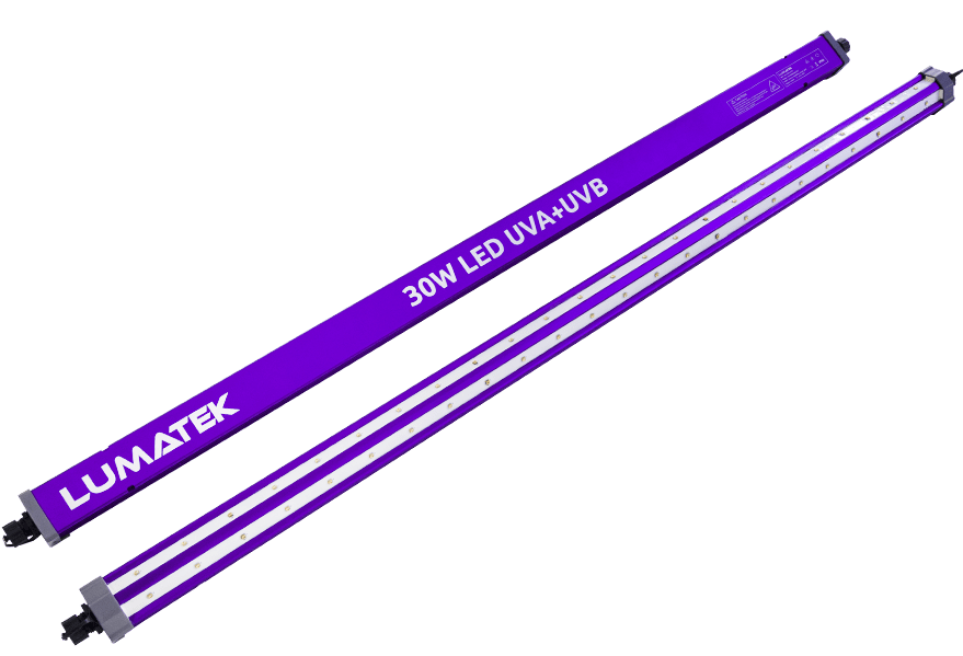 Lumatek 30w UV LED Grow Light Bar Pair