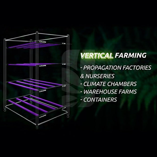 Lumatek VF120w LED Grow Light for Vertical Farms