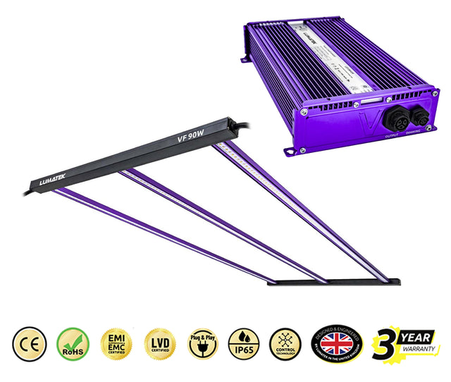 Lumatek VF90w LED Grow Light with Driver Bundle