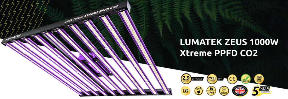 Lumatek 1000w Zeus LED Grow Light UK Stock Free Delivery