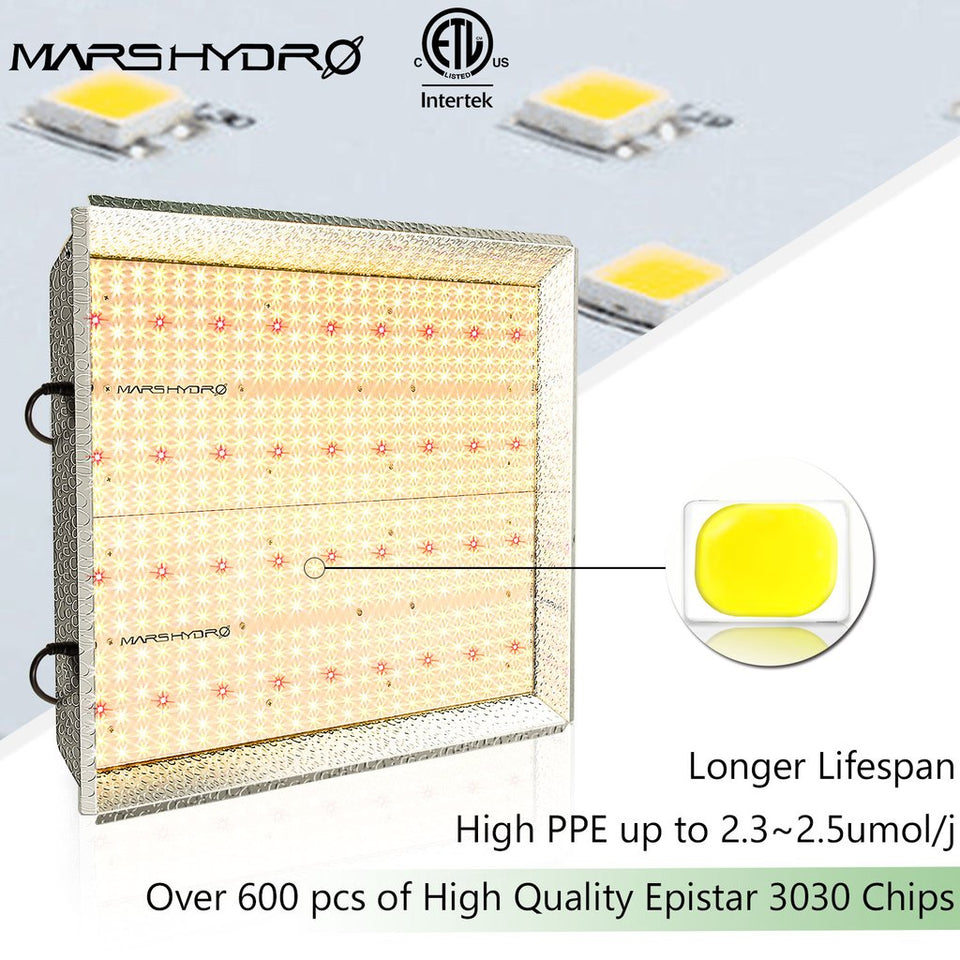 TSL2000 Quantum Board Full Spectrum LED 300w Mars Hydro