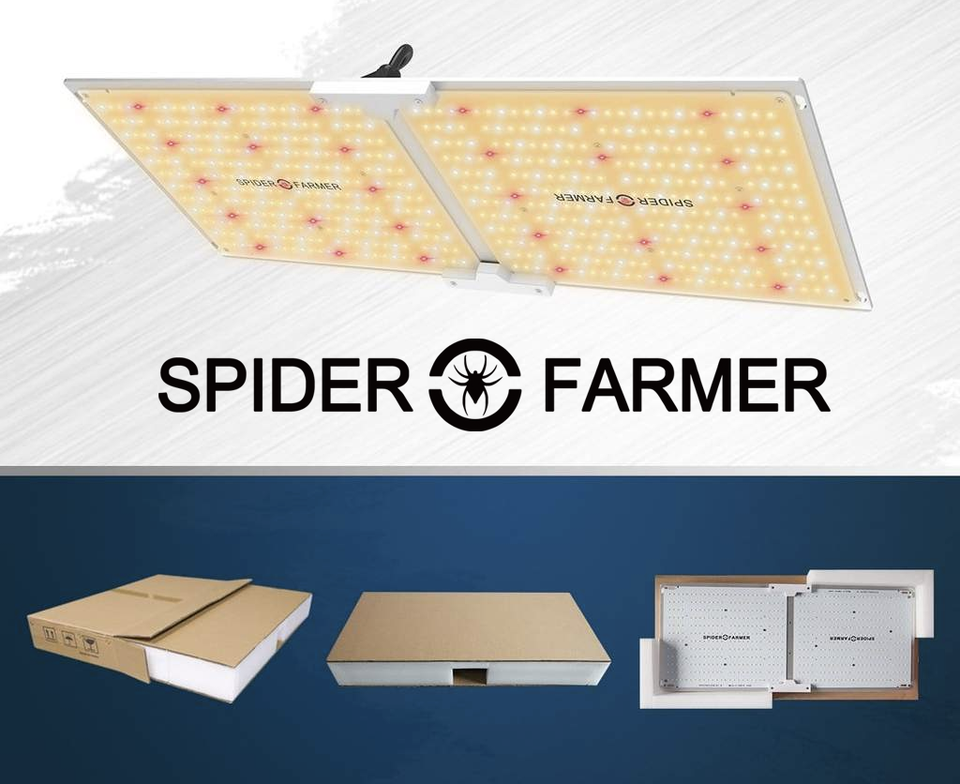 Spider Farmer LED Grow Light SF2000 Free Delivery