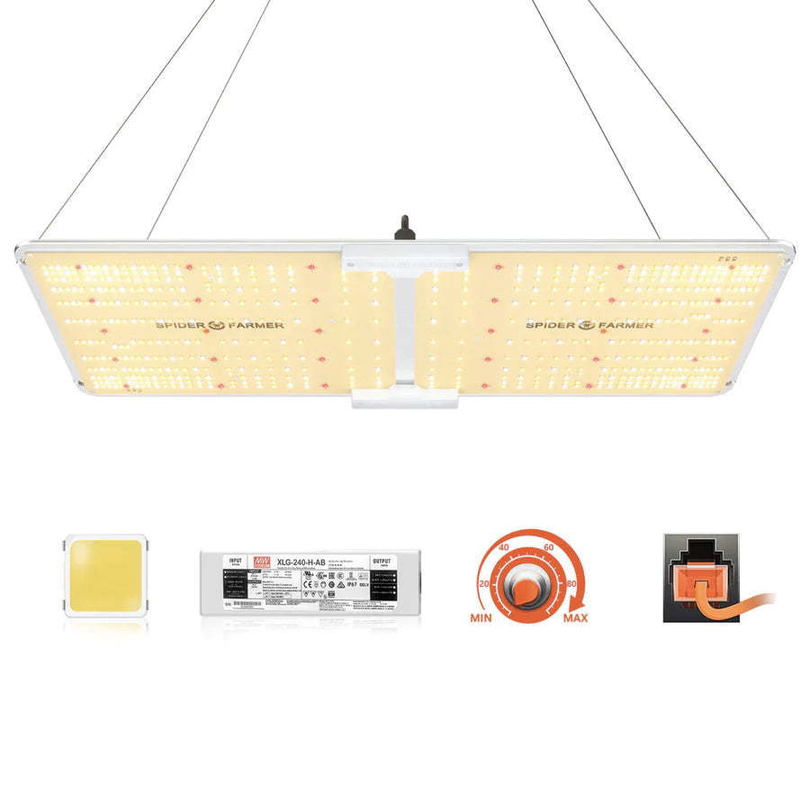 Spider Farmer Loft LED Grow Tent Kit SF2000